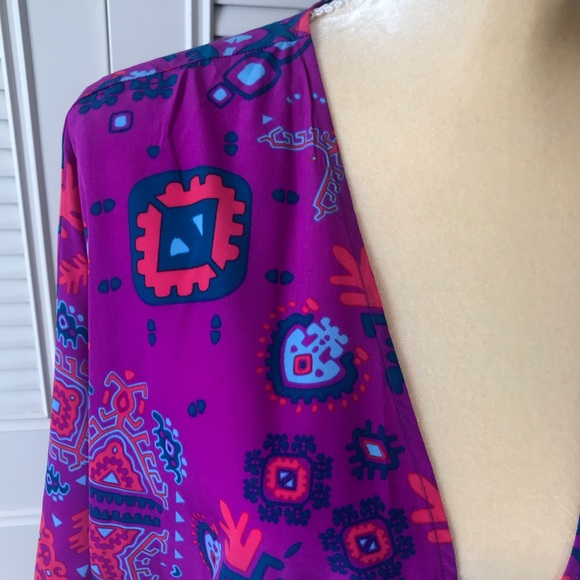 LulaRoe purple kimono - Picture 4 of 5